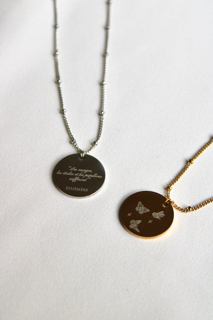 Collier pendentif ÉPHÉMÈRE Les Bijoux De Claclou