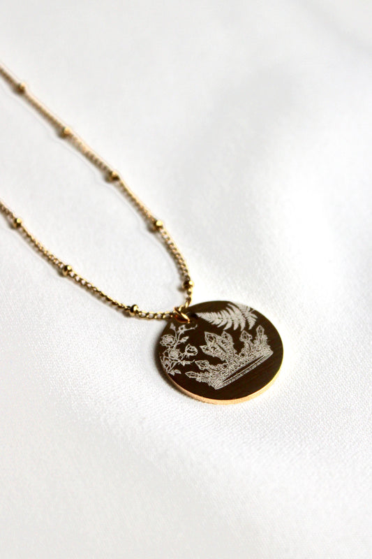 Collier pendentif FEARLESS Les Bijoux De Claclou