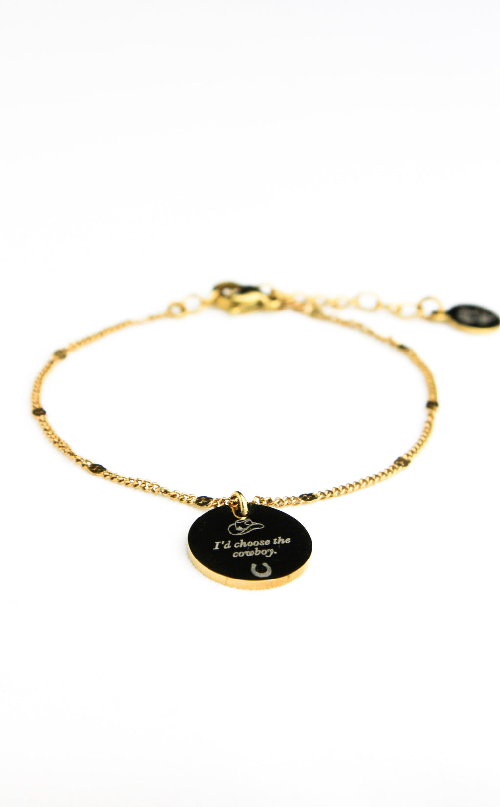 Bracelet Breloque COWBOY ROMANCES GIRLIE - ÉDITION UNIVERS LITTÉRAIRES Les Bijoux De Claclou