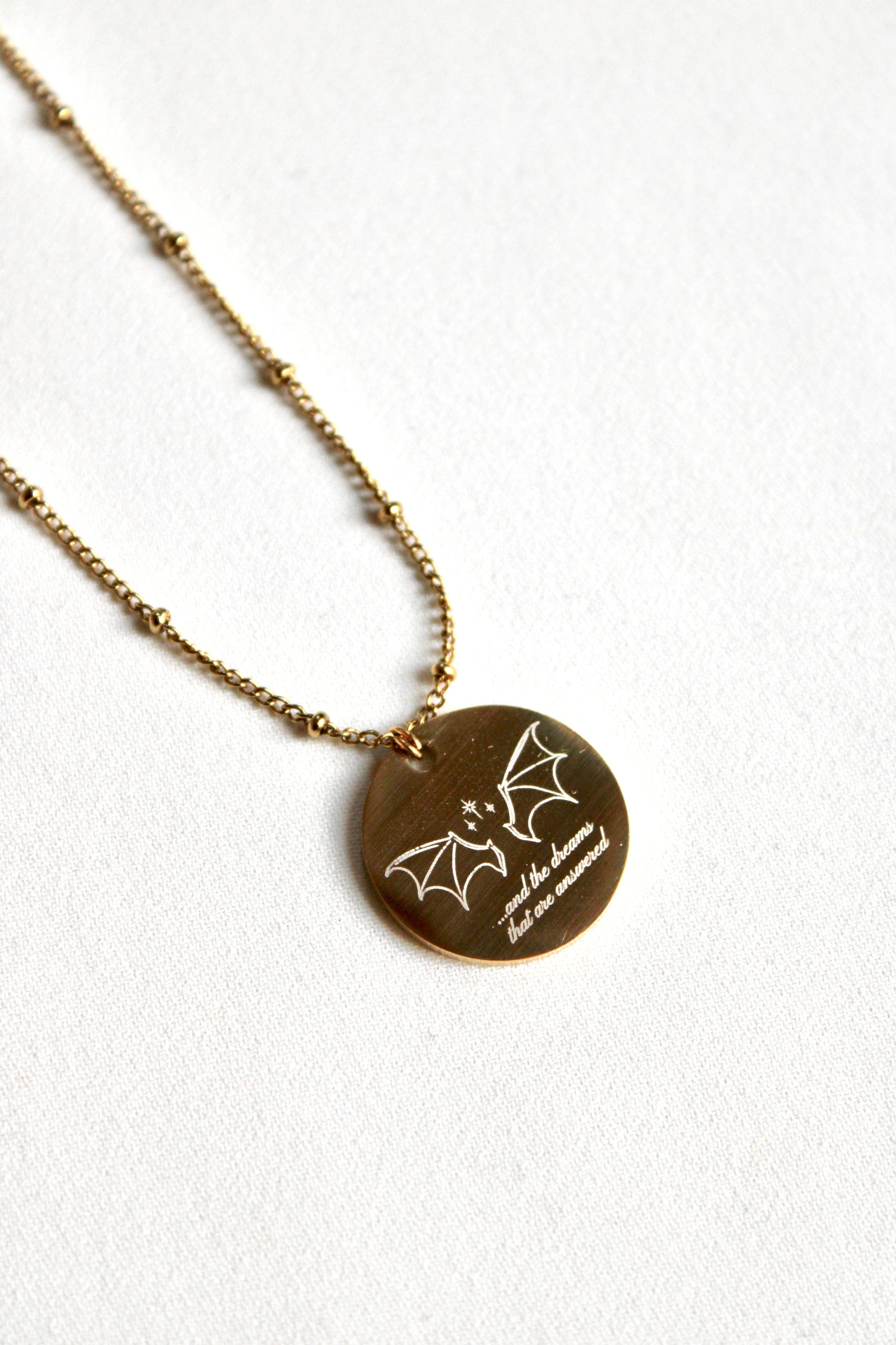 Collier pendentif ACOTAR Les Bijoux De Claclou