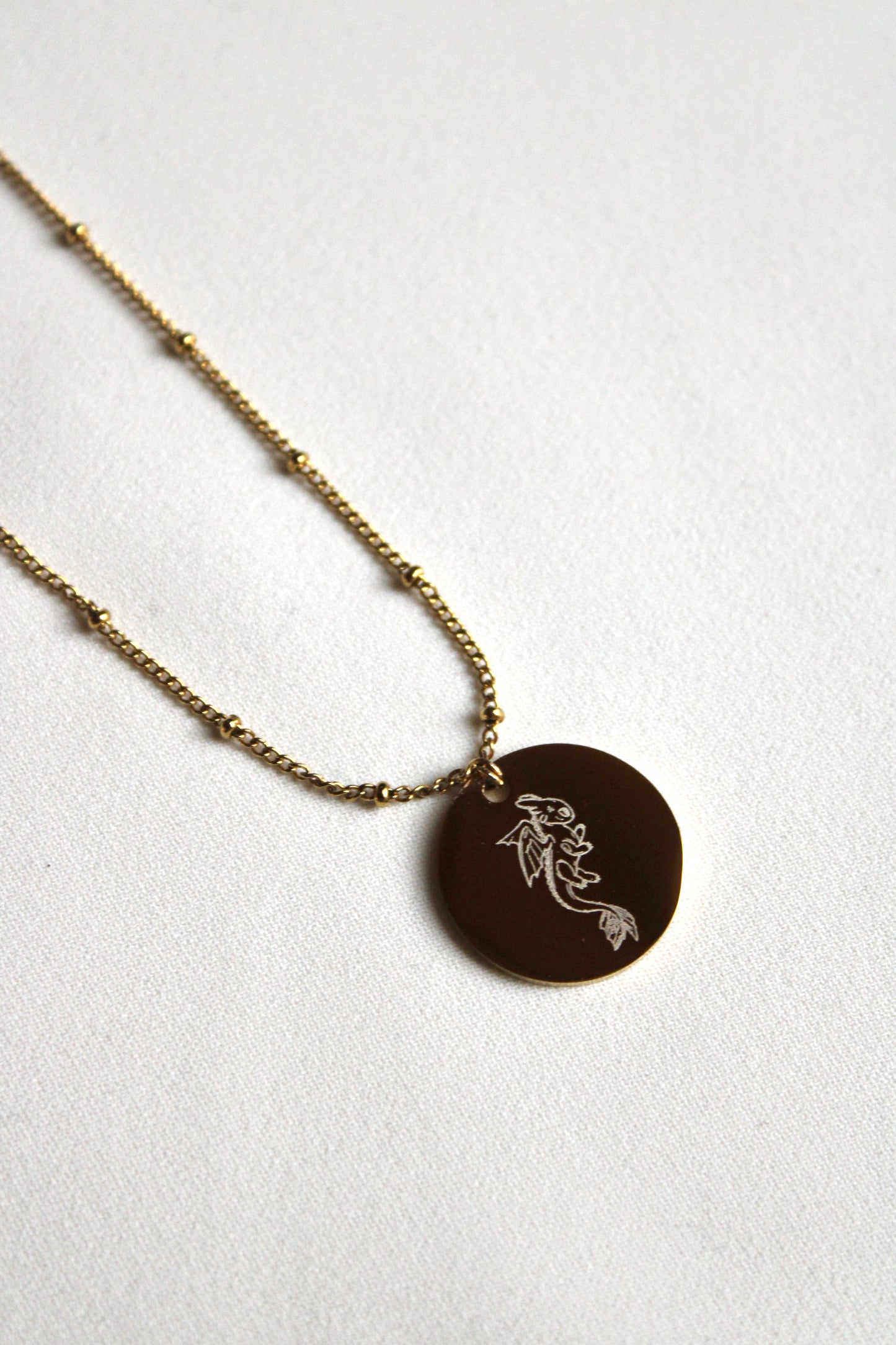 Collier pendentif DRAGONS Les Bijoux De Claclou