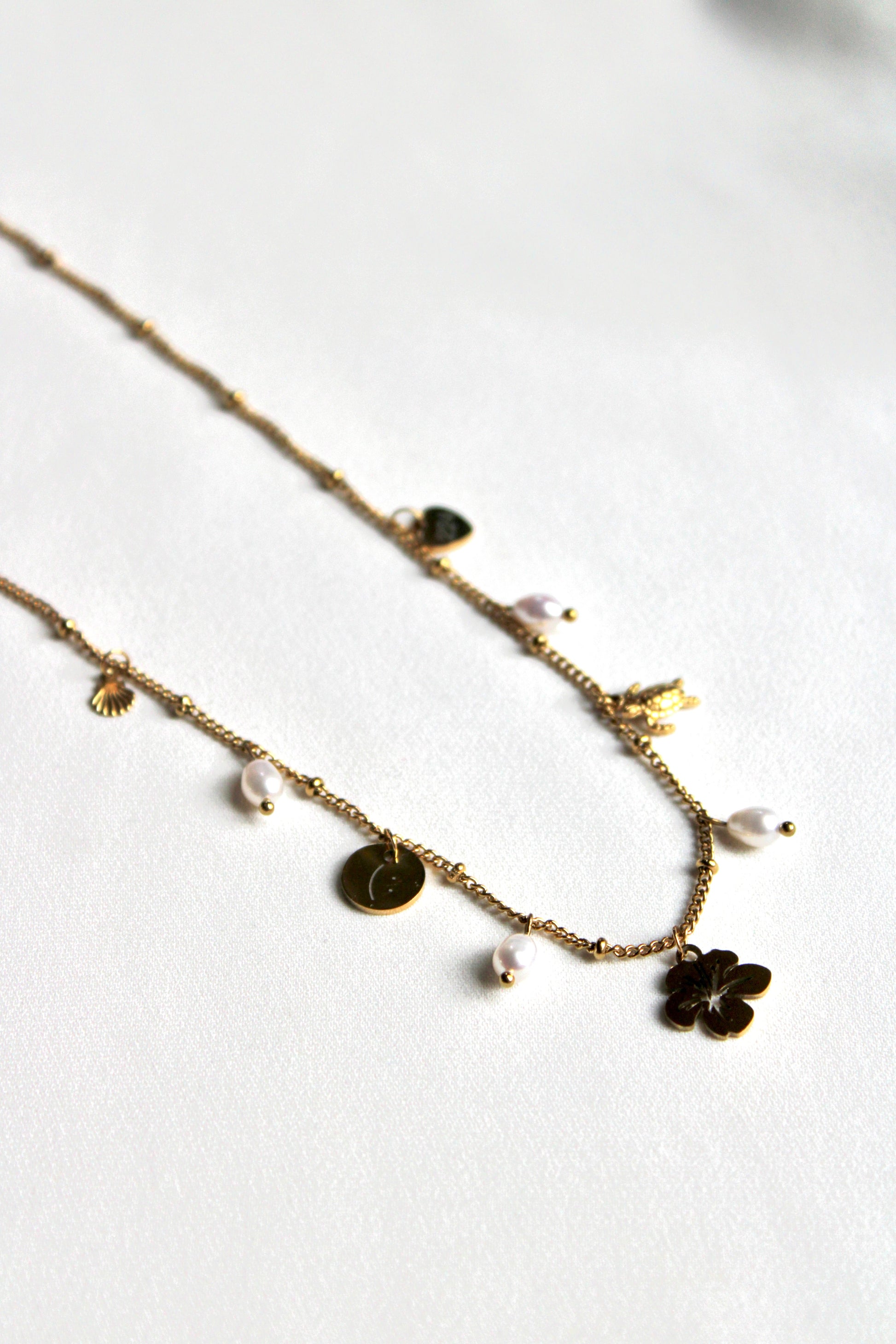 Collier breloques BREATHE Les Bijoux De Claclou