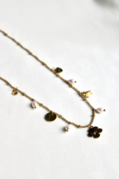 Collier breloques BREATHE Les Bijoux De Claclou