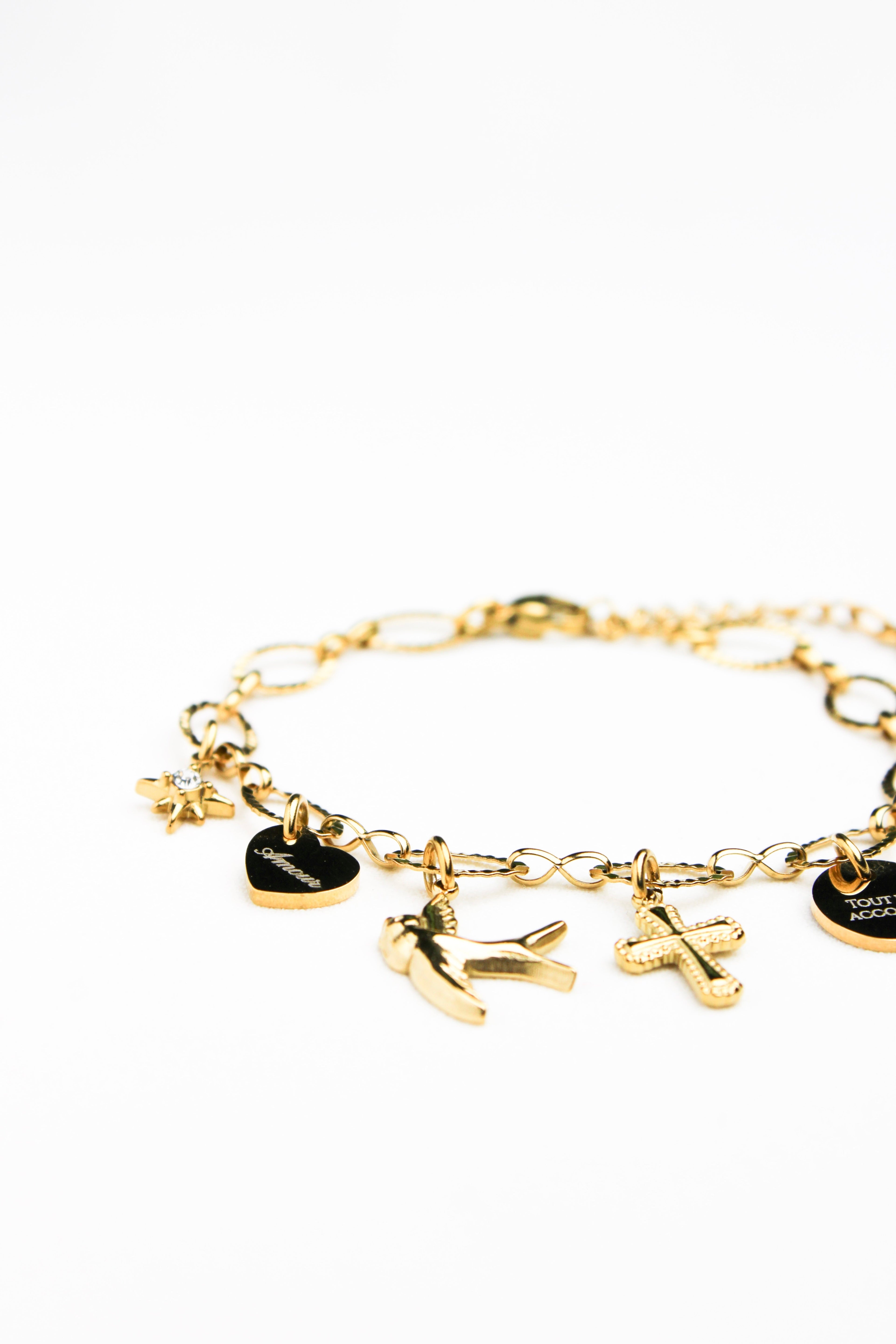 Bracelet Breloque BIBLE Les Bijoux De Claclou
