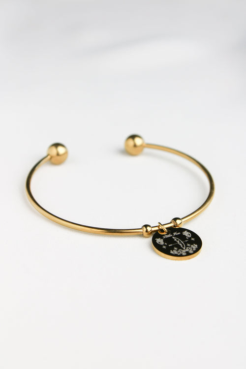 Jonc gravé inspiré de livres  - Édition Littéraire Les Bijoux De Claclou