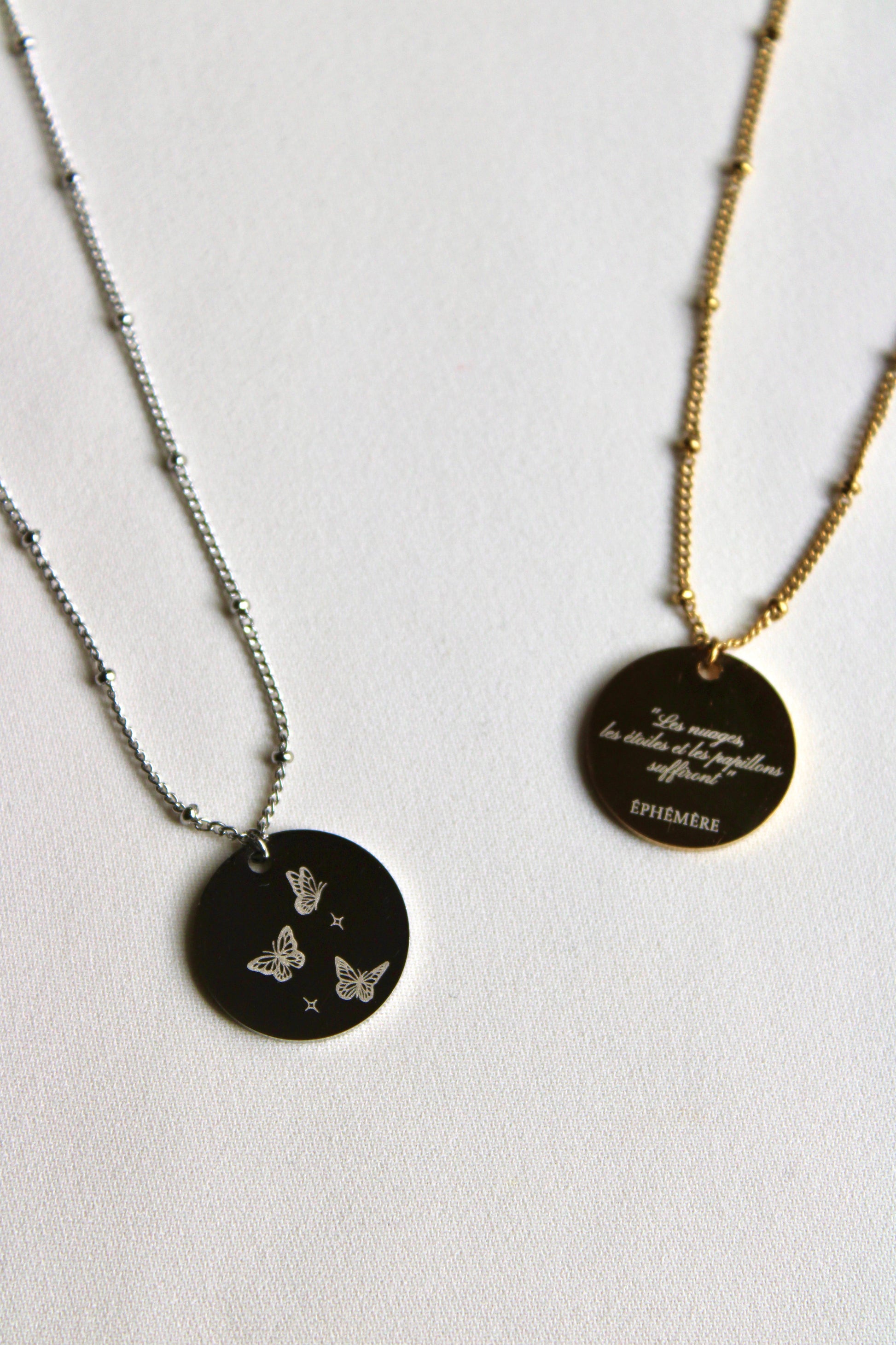 Collier pendentif ÉPHÉMÈRE Les Bijoux De Claclou