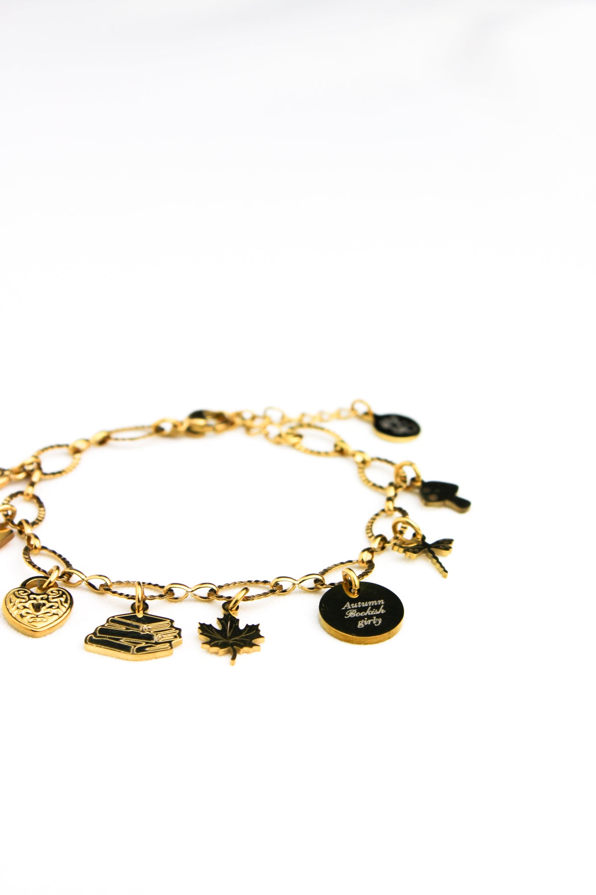 Bracelet Breloque AUTUMN GIRLY - ÉDITION UNIVERS LITTÉRAIRES Les Bijoux De Claclou