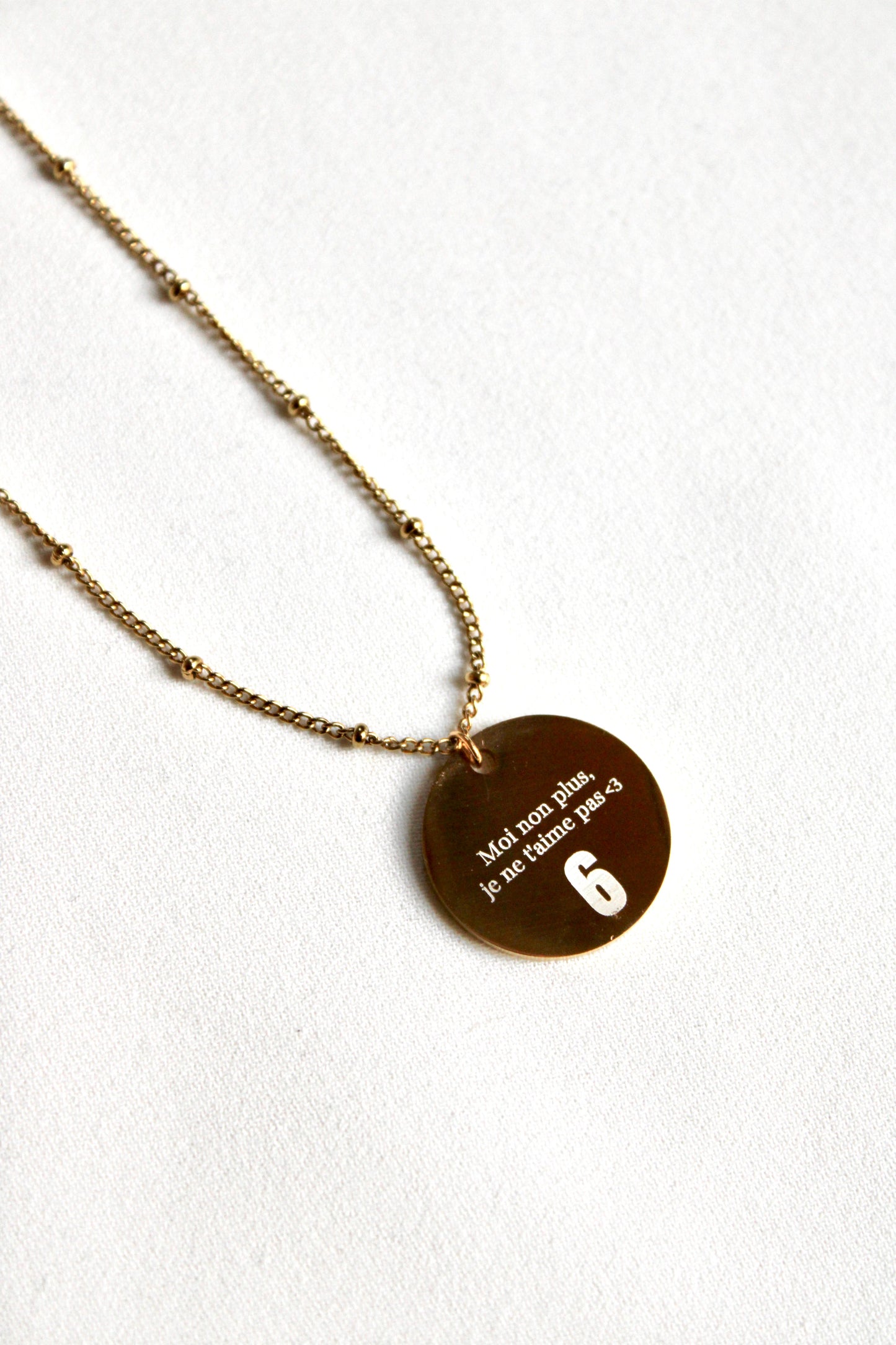 Collier pendentif SAVING 6 Les Bijoux De Claclou