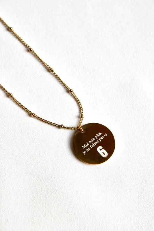 Collier pendentif SAVING 6 Les Bijoux De Claclou