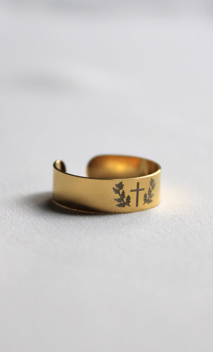 Bague gravée CHRÉTIENNE Les Bijoux De Claclou