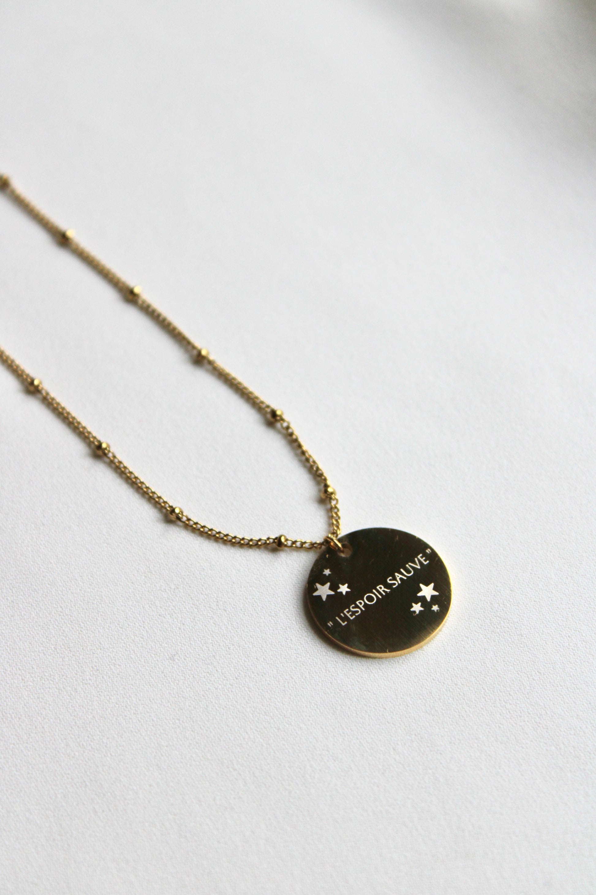 Collier pendentif IMBALANCE Les Bijoux De Claclou