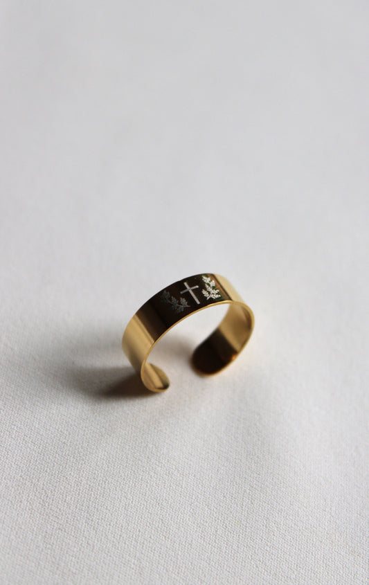 Bague gravée CHRÉTIENNE Les Bijoux De Claclou