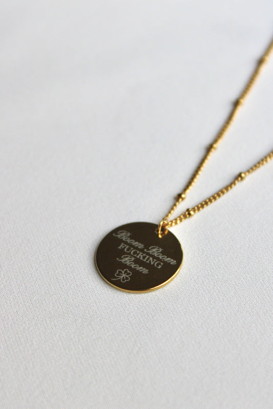 Collier livre personnalisé Les Bijoux De Claclou