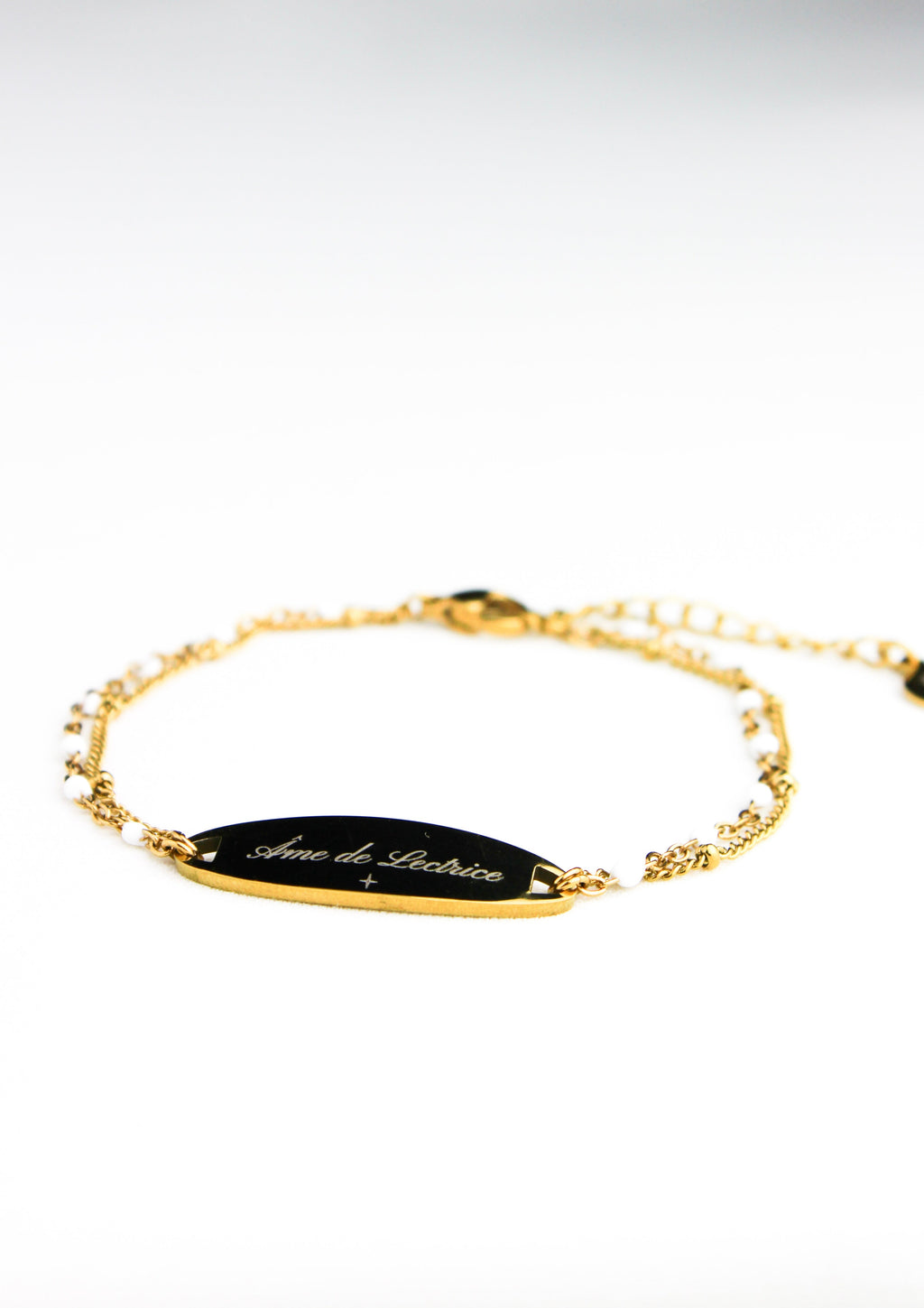 Bracelet Gravé ÂME DE LECTRICE Les Bijoux De Claclou