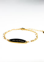 Bracelet Gravé ÂME DE LECTRICE Les Bijoux De Claclou
