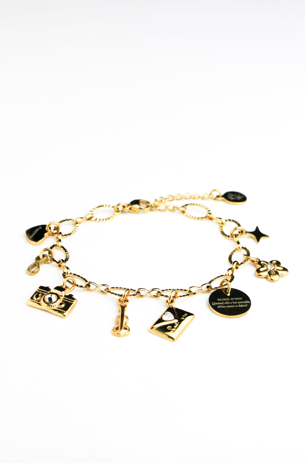 Bracelet Breloque MILLE BAISERS POUR UN GARÇON Les Bijoux De Claclou