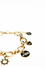 Bracelet Breloque Blanc dans Noir Les Bijoux De Claclou
