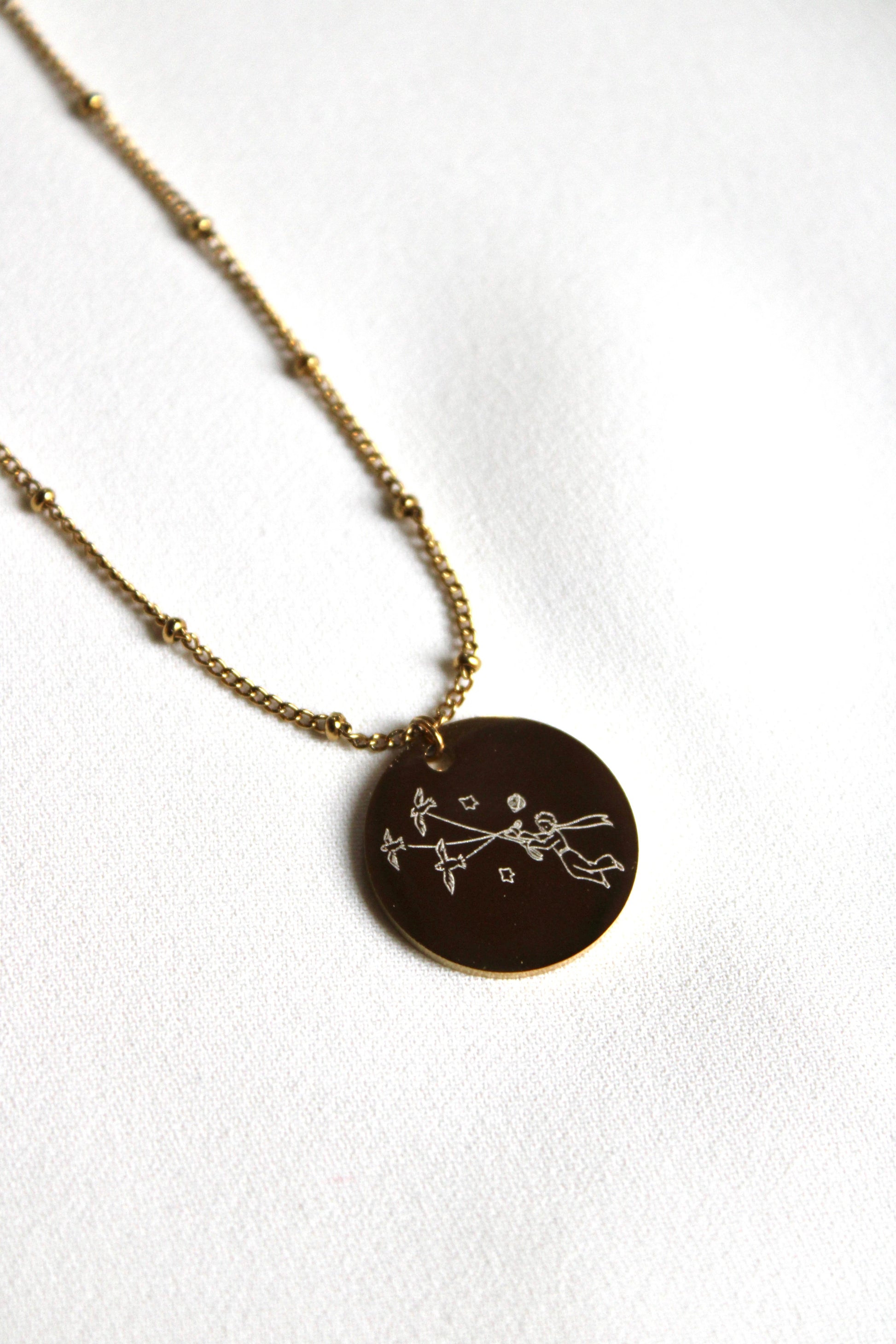 Collier pendentif LE PETIT PRINCE Les Bijoux De Claclou