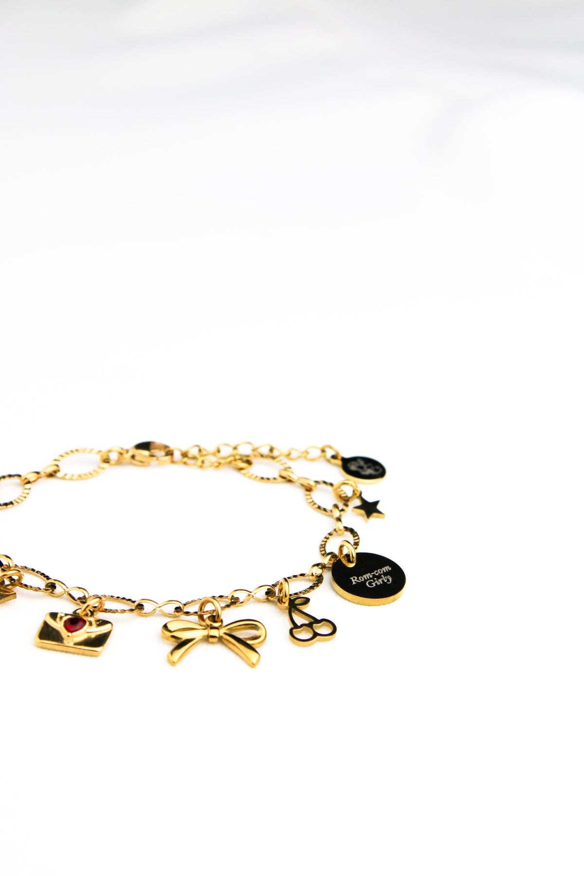 Bracelet Breloque ROM-COM GIRLY - ÉDITION UNIVERS LITTÉRAIRES Les Bijoux De Claclou