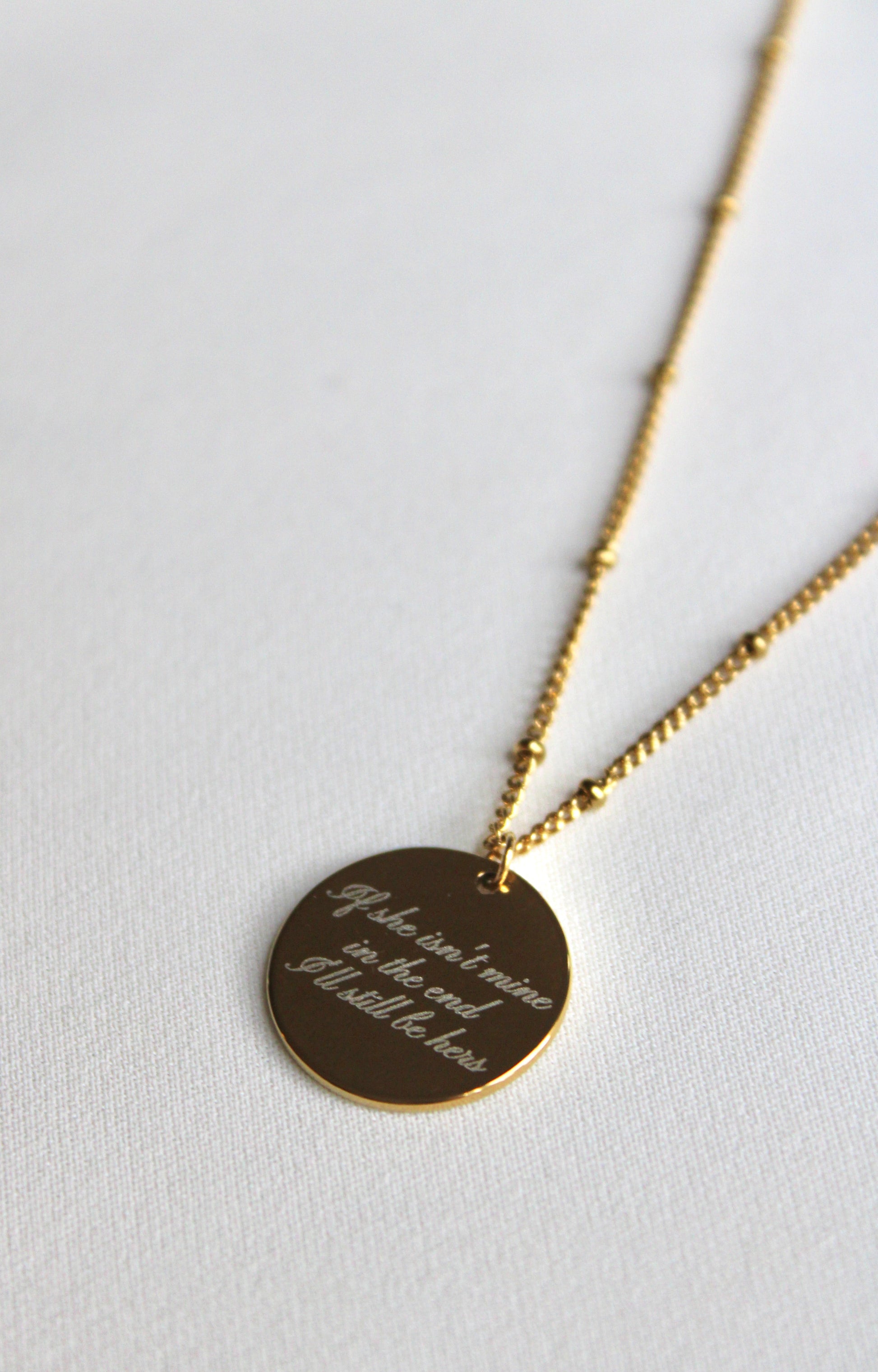 Collier pendentif SAY YOU SWEAR Les Bijoux De Claclou