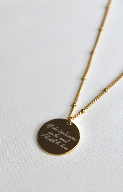 Collier pendentif SAY YOU SWEAR Les Bijoux De Claclou