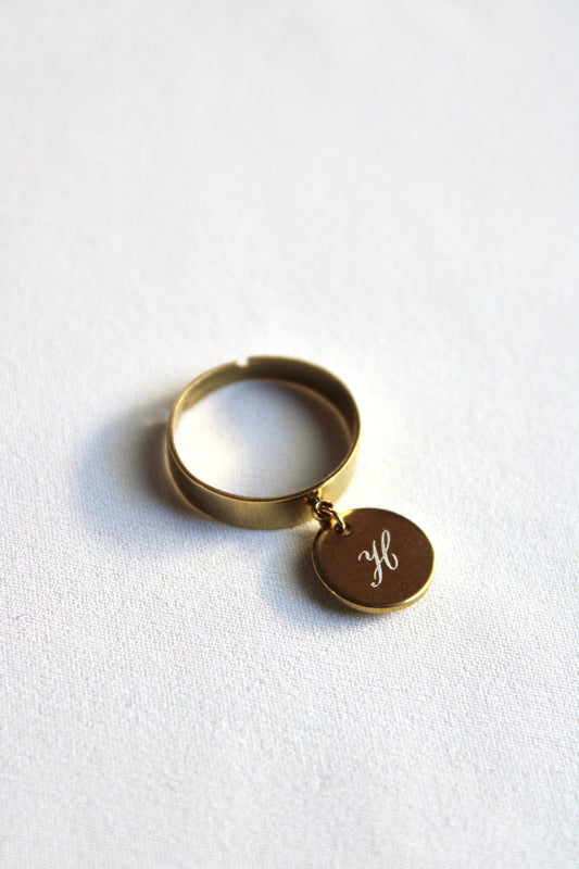 Bague gravée CHARMANTE Les Bijoux De Claclou