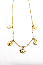 Collier breloque personnalisé Les Bijoux De Claclou