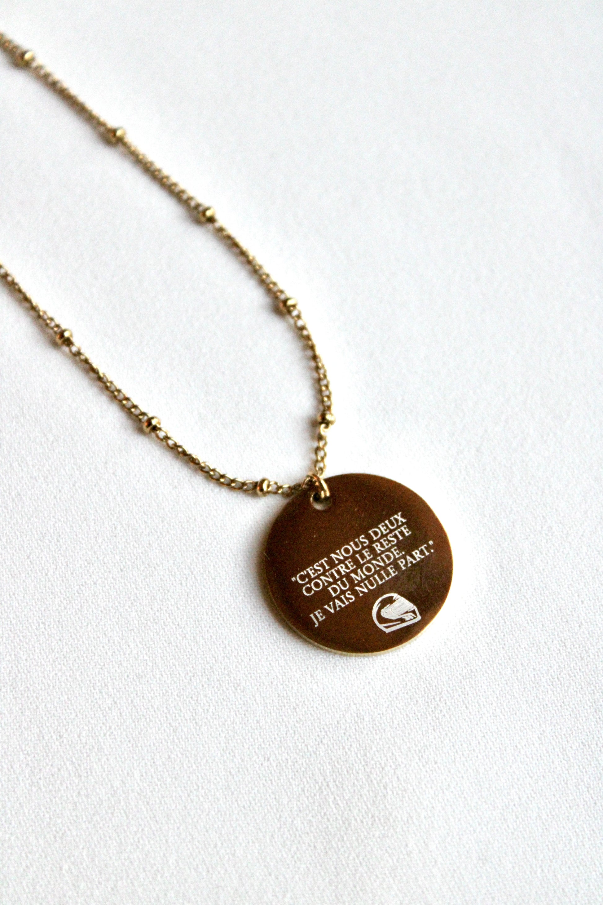 Collier pendentif BEYOND SPEED Les Bijoux De Claclou