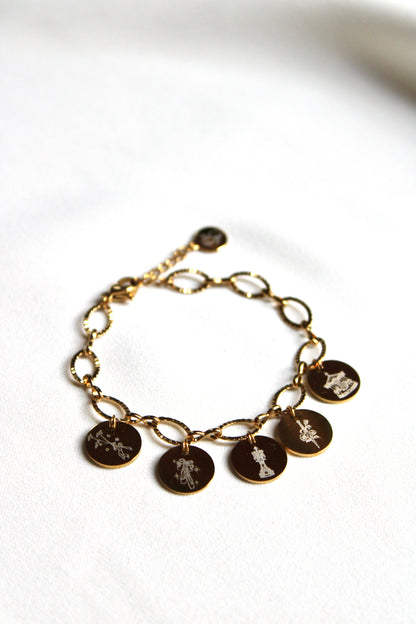 Bracelet breloques livres préférés Les Bijoux De Claclou