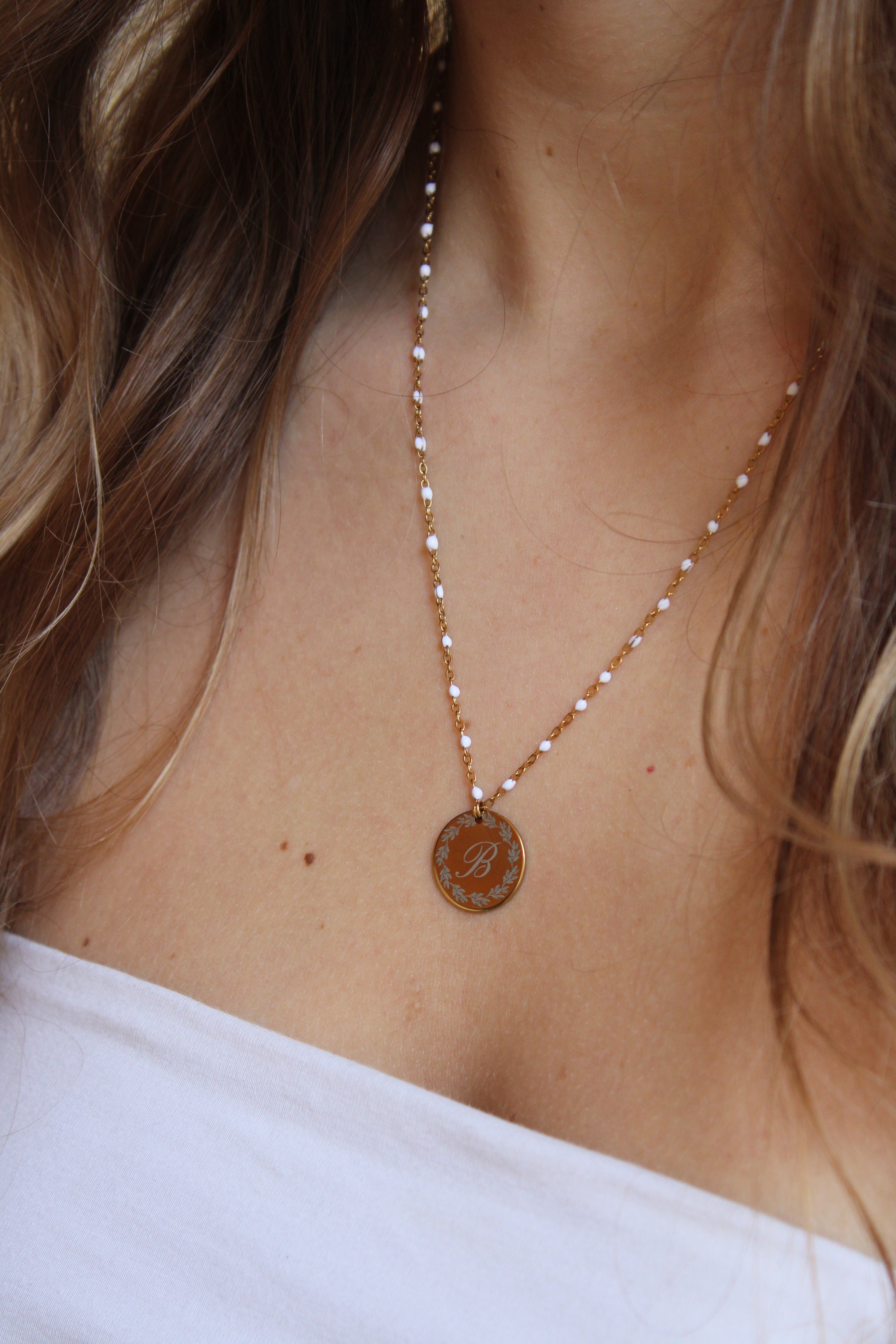 Collier gravé RAVISSANTE Les Bijoux De Claclou