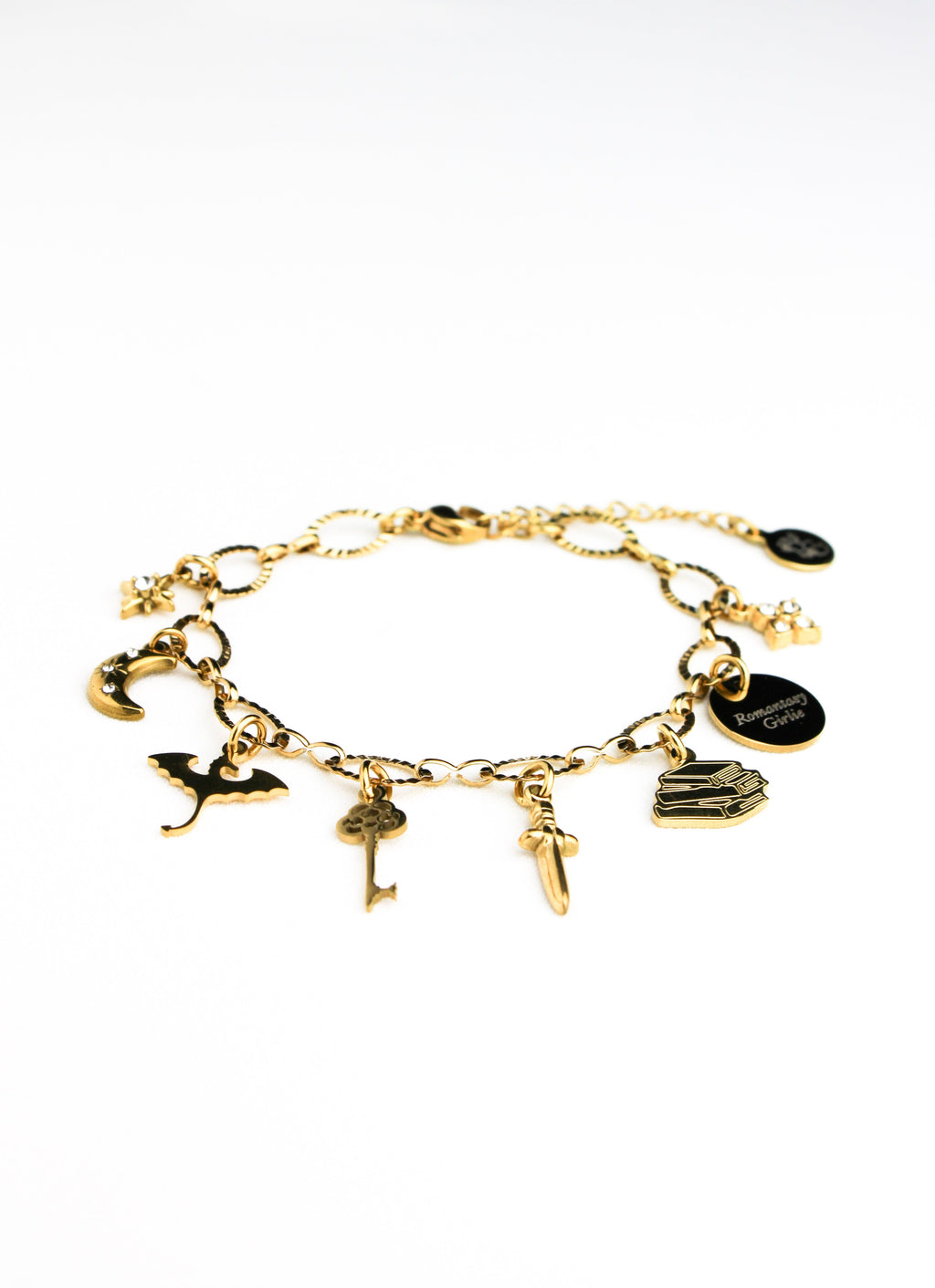 Bracelet Breloque ROMANTASY GIRLIE - ÉDITION UNIVERS LITTÉRAIRES Les Bijoux De Claclou