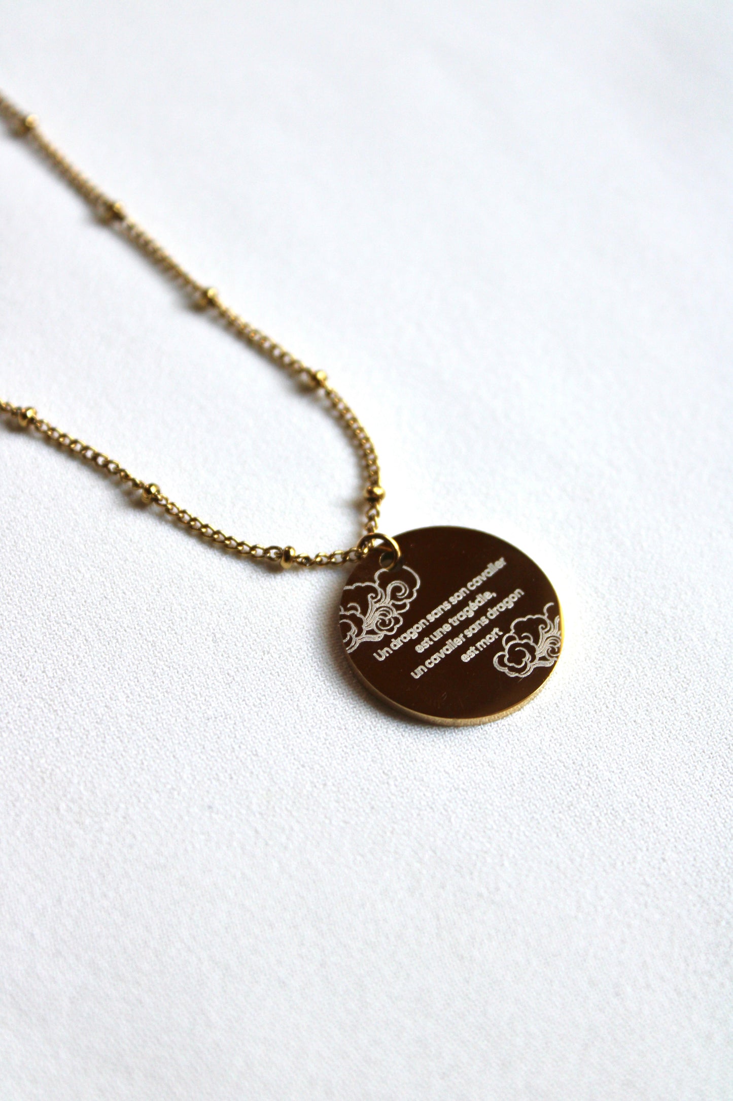 Collier pendentif FOURTH WING Les Bijoux De Claclou