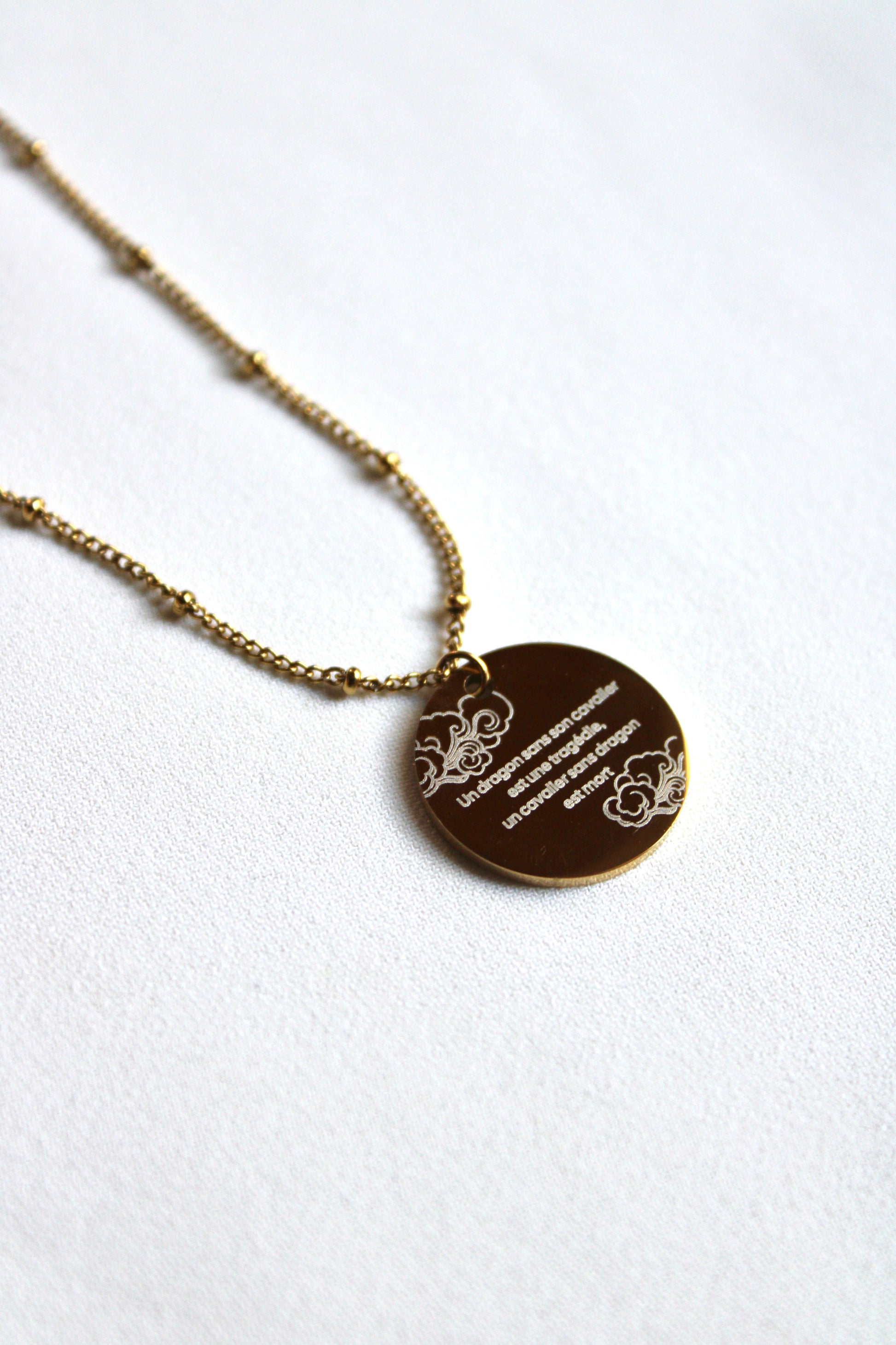 Collier pendentif FOURTH WING Les Bijoux De Claclou