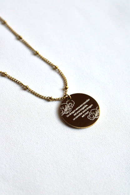 Collier pendentif FOURTH WING Les Bijoux De Claclou