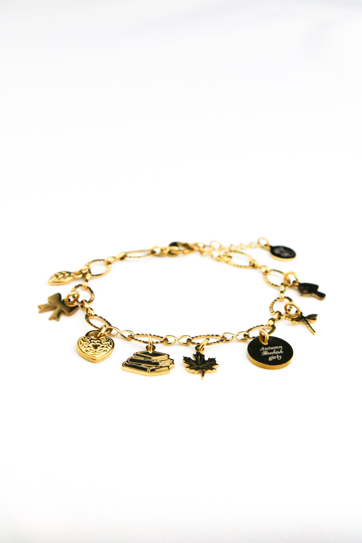 Bracelet Breloque AUTUMN GIRLY - ÉDITION UNIVERS LITTÉRAIRES Les Bijoux De Claclou