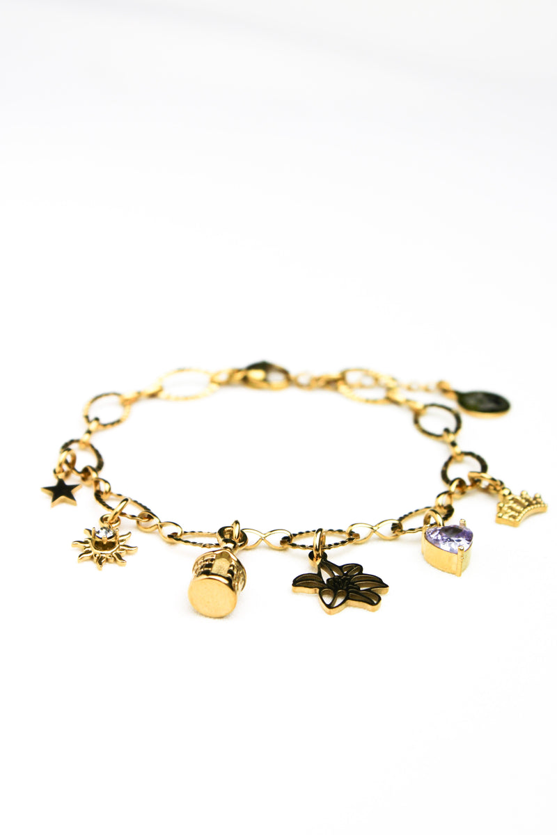 Bracelet Breloque Raiponce Les Bijoux De Claclou