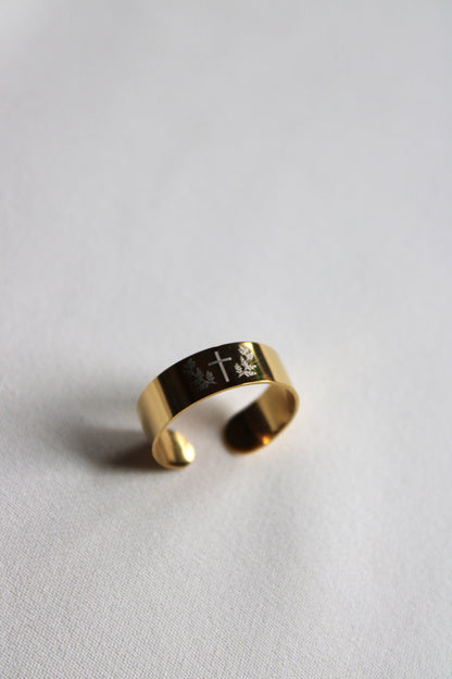 Bague gravée CHRÉTIENNE Les Bijoux De Claclou
