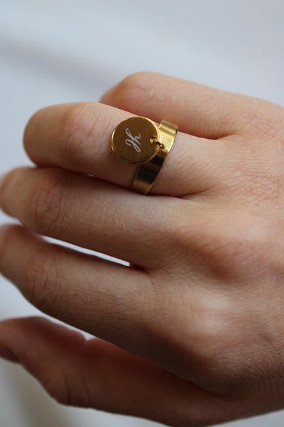 Bague gravée CHARMANTE Les Bijoux De Claclou
