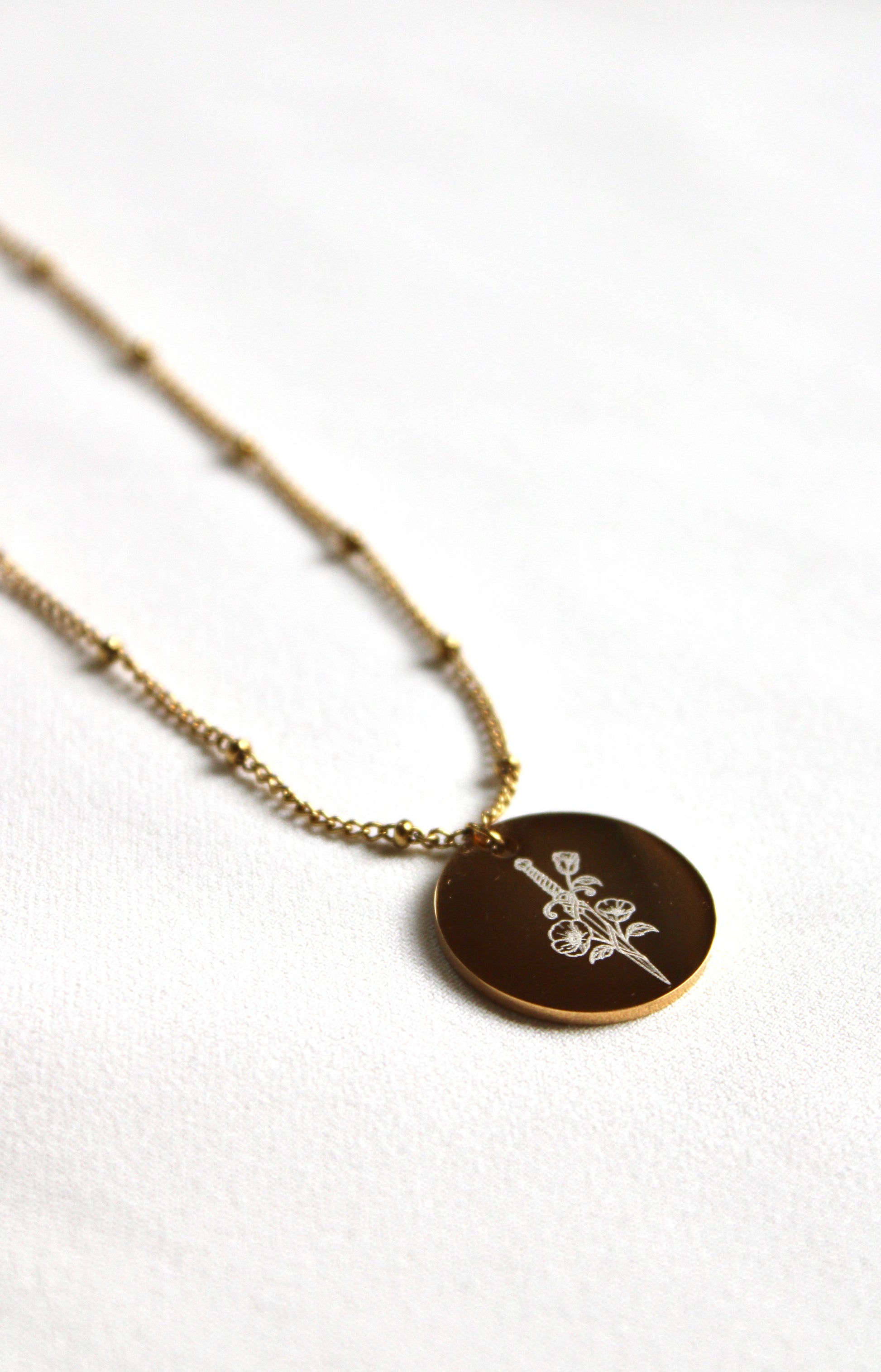 Collier pendentif POWERLESS Les Bijoux De Claclou