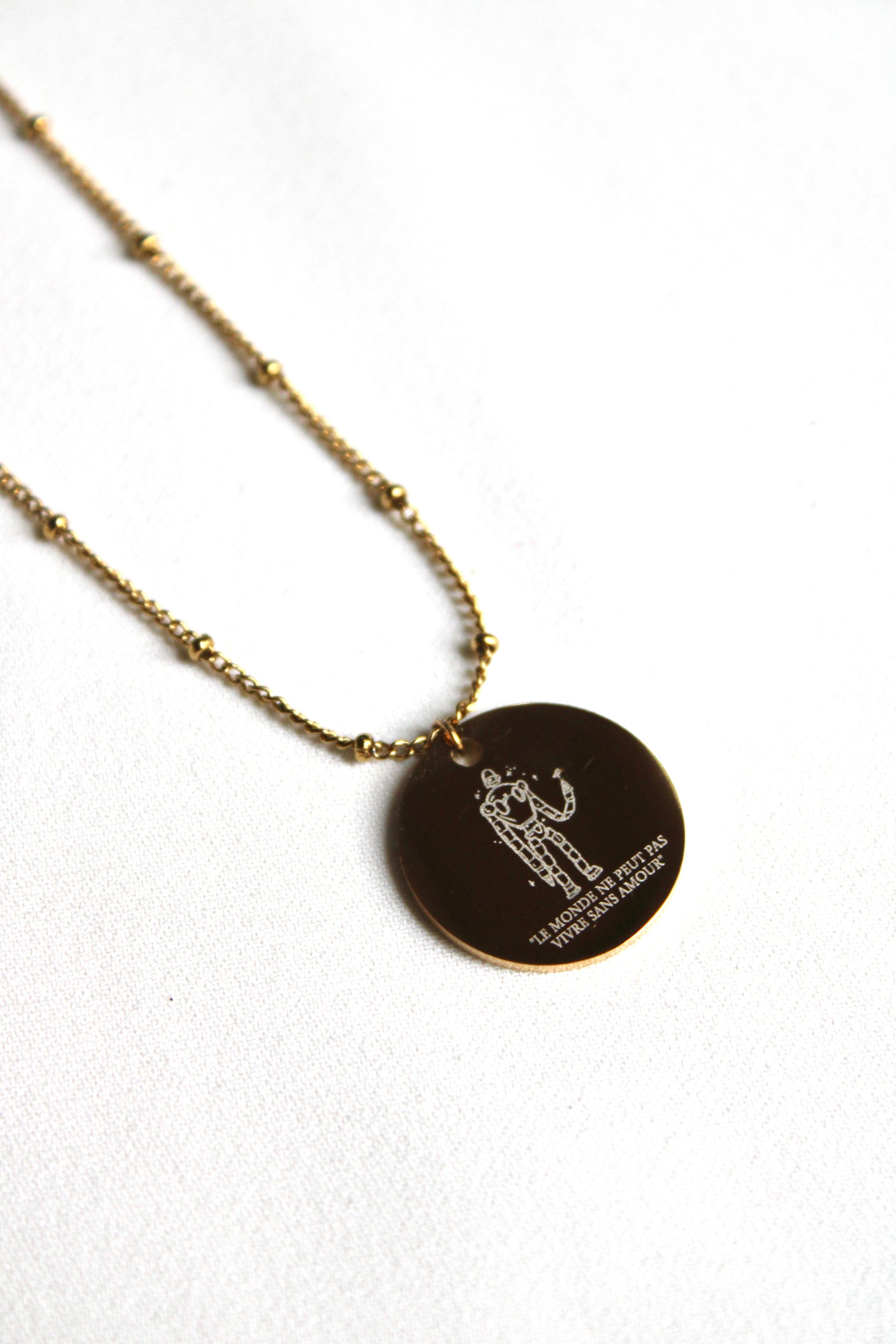 Collier pendentif LE CHÂTEAU DANS LE CIEL Les Bijoux De Claclou