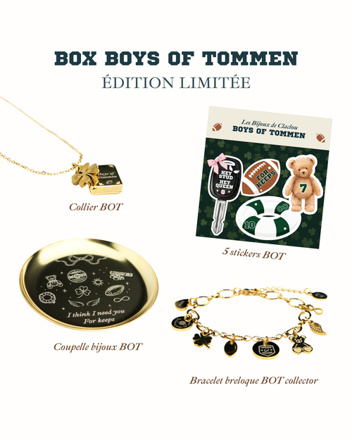 BOX BOYS OF TOMMEN - ÉDITION LIMITÉE Les Bijoux De Claclou