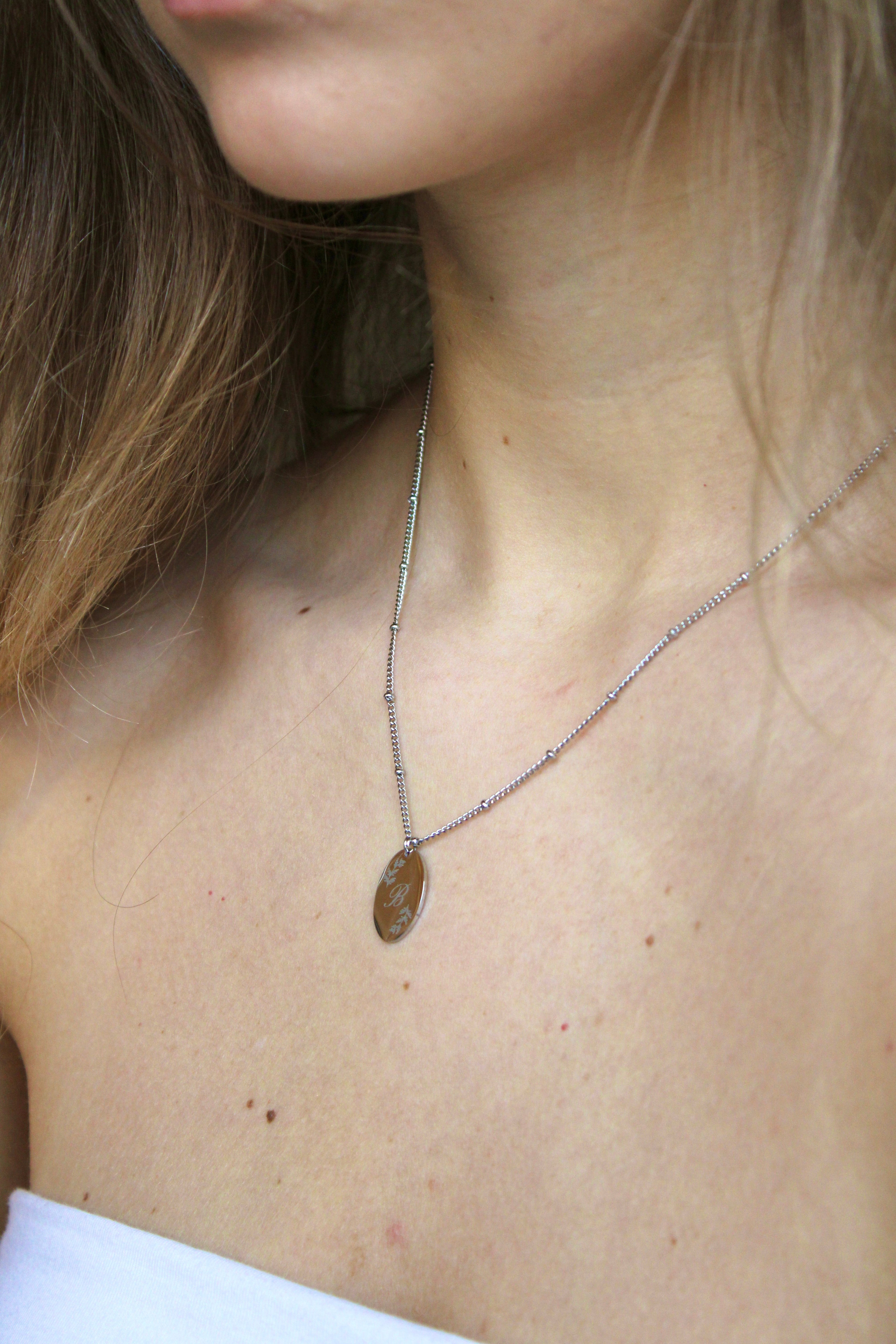 Collier gravé LUMINEUSE Les Bijoux De Claclou