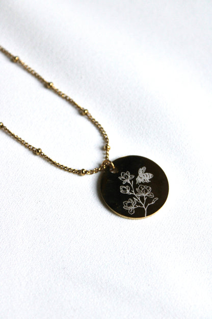 Collier pendentif MAGNOLIA PARKS