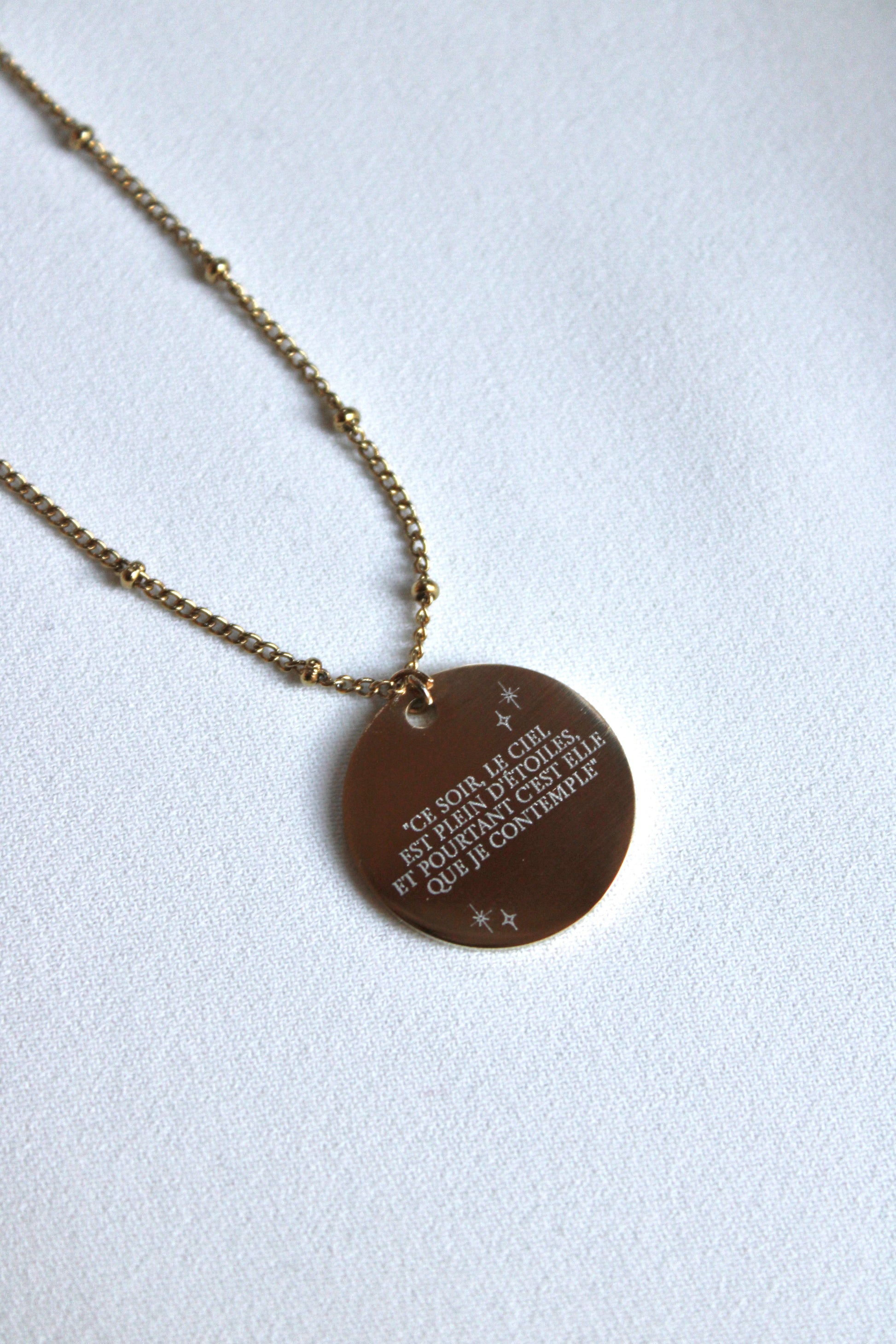 Collier pendentif MAD MAJESTY Les Bijoux De Claclou