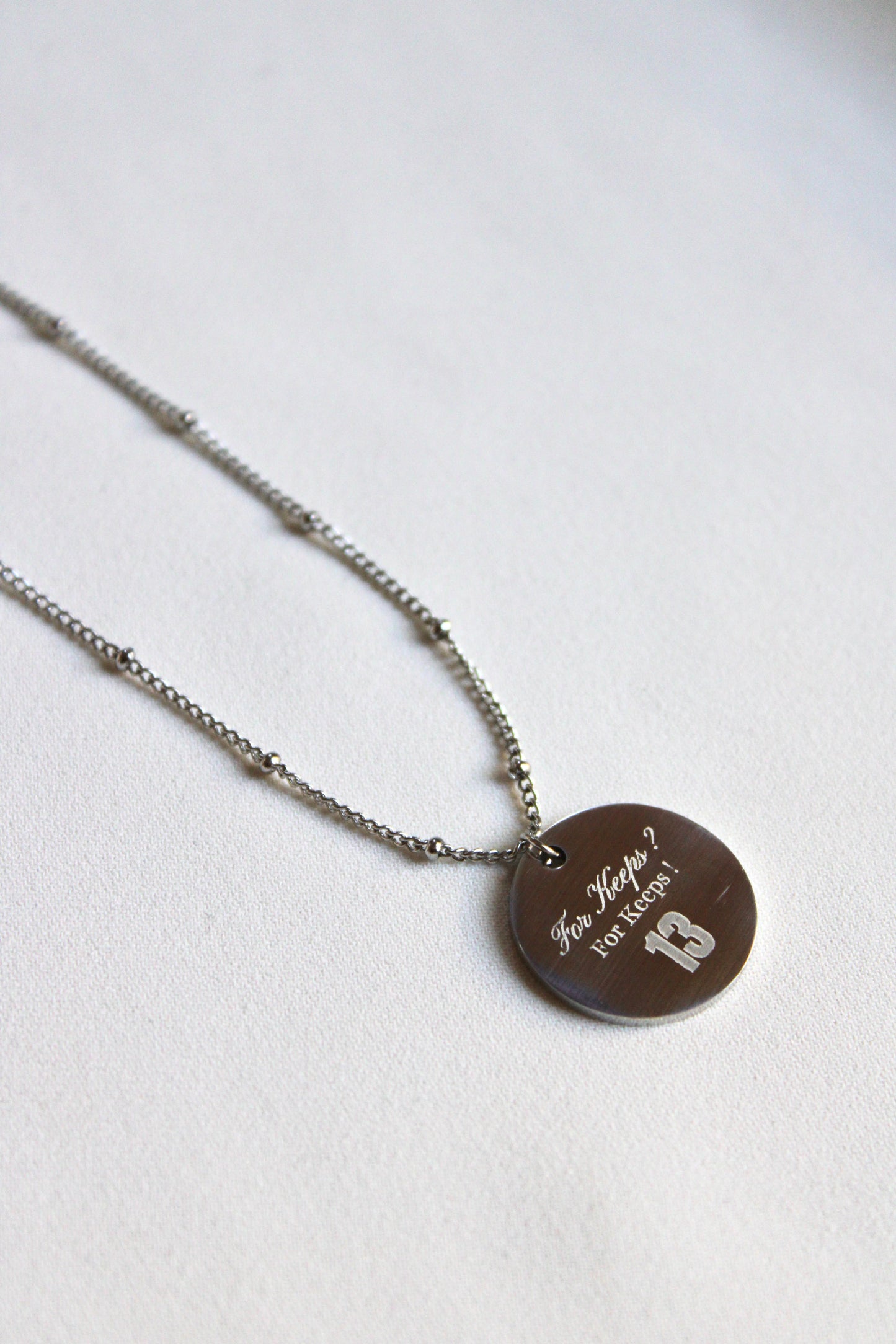 Collier pendentif BINDING 13 Les Bijoux De Claclou