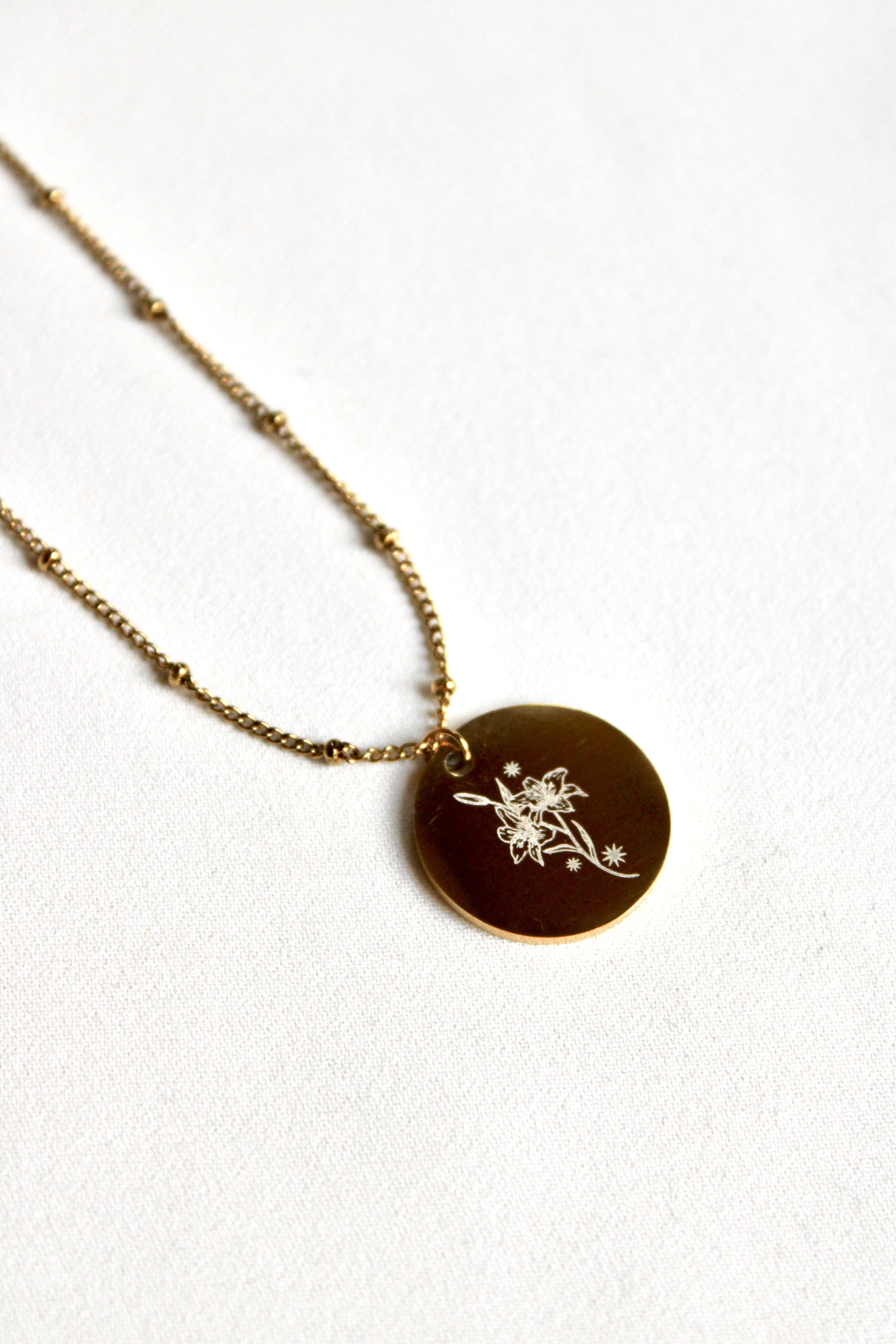 Collier pendentif RAIPONCE Les Bijoux De Claclou