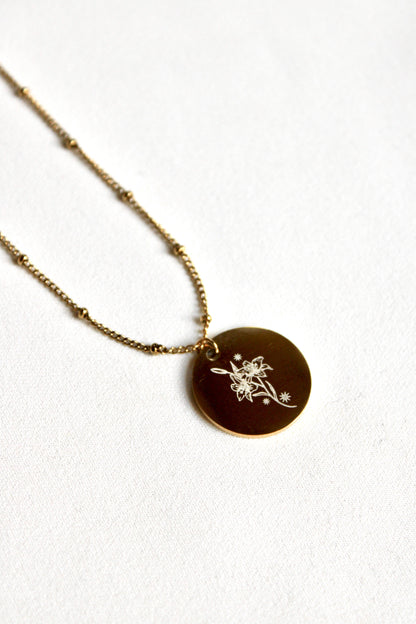 Collier pendentif RAIPONCE Les Bijoux De Claclou