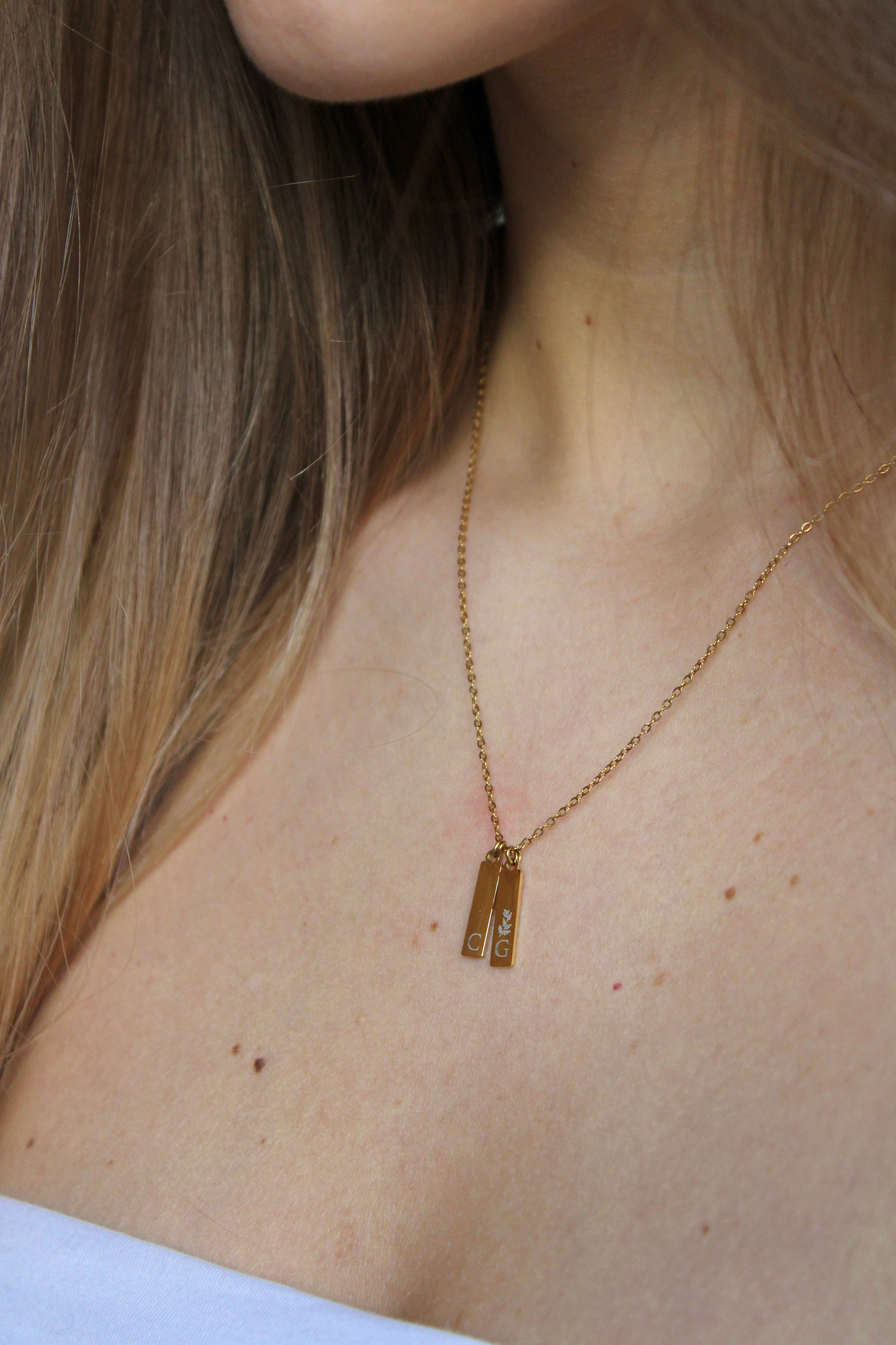 Collier gravé ÂME SOEUR Les Bijoux De Claclou