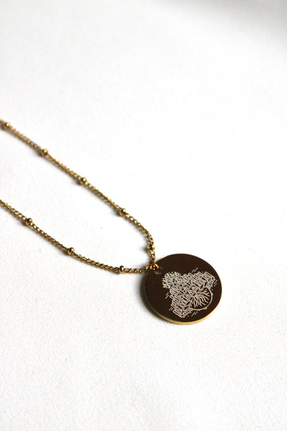 Collier pendentif LE CHÂTEAU DANS LE CIEL Les Bijoux De Claclou