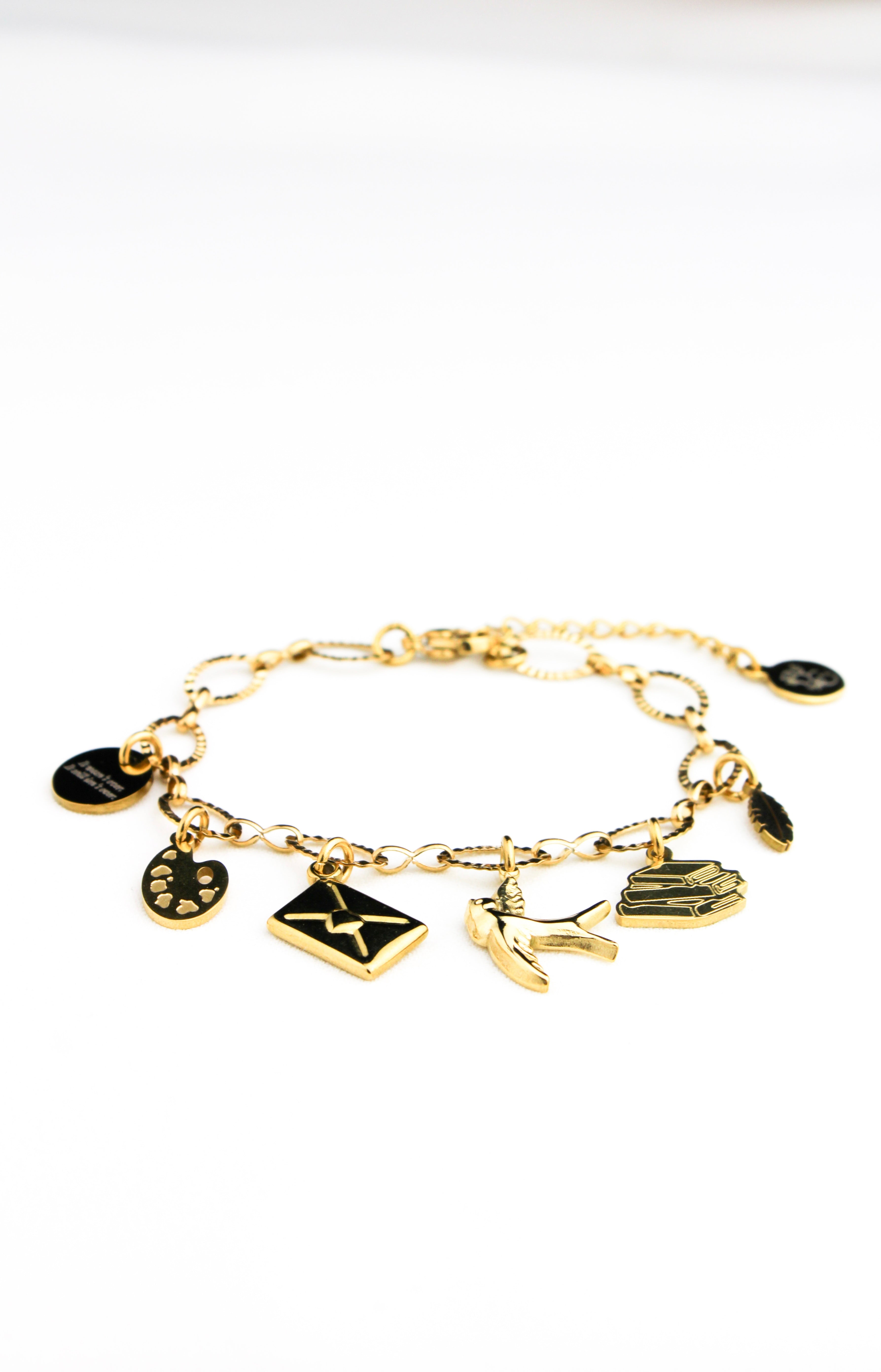 Bracelet Breloque THE NOTEBOOK - Édition limitée Les Bijoux De Claclou